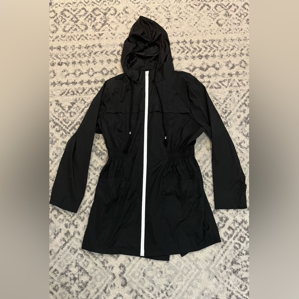 Black zip up jacket